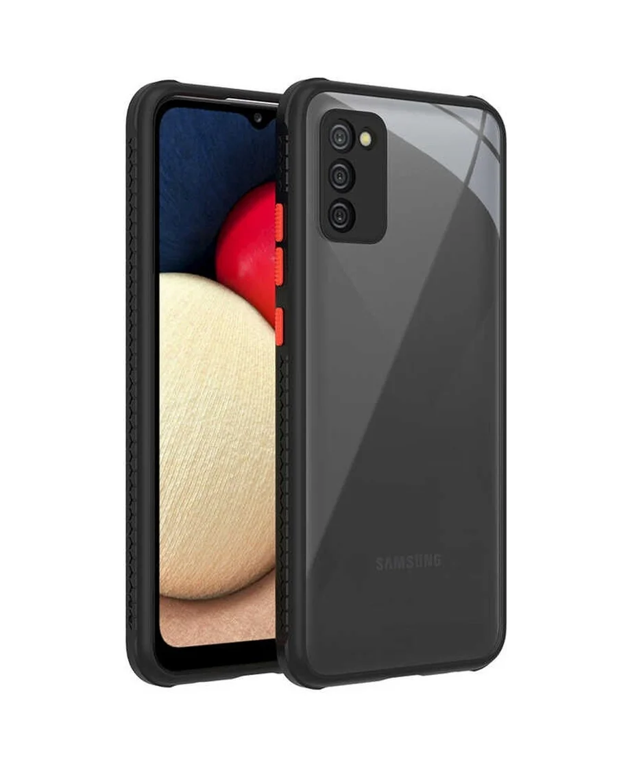 Lexroo Samsung Galaxy Uyumlu A02s Kılıf Kaff Kılıf - Siyah Lexroo Samsung Galaxy Uyumlu A02s Kılıf Kaff Kılıf - Siyah