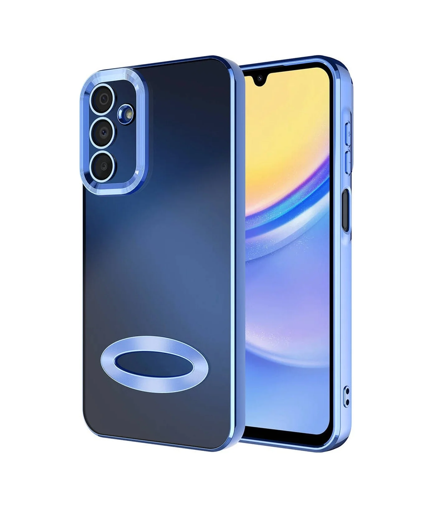 Lexroo Samsung Galaxy Uyumlu A25 Kılıf Kamera Korumalı Logo Gösteren Omega Kılıf - Sierra Mavi Lexroo Samsung Galaxy Uyumlu A25 Kılıf Kamera Korumalı Logo Gösteren Omega Kılıf - Sierra Mavi