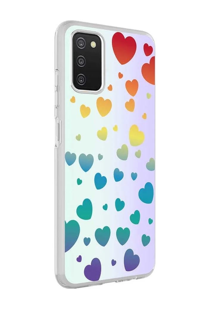 Lexroo Samsung Galaxy Uyumlu A03s Kılıf M-blue Desenli Kılıf - Heart No3 Çok Renkli Lexroo Samsung Galaxy Uyumlu A03s Kılıf M-blue Desenli Kılıf - Heart No3 Çok Renkli
