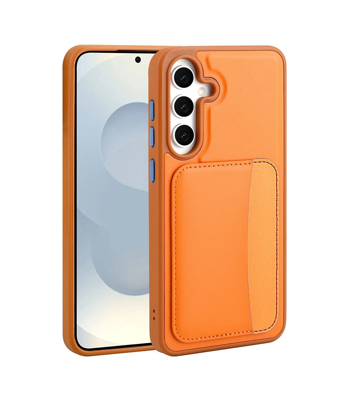 Lexroo Samsung Galaxy Uyumlu A26 Kılıf Kartlıklı X-kart Silikon Kılıf - Turuncu Lexroo Samsung Galaxy Uyumlu A26 Kılıf Kartlıklı X-kart Silikon Kılıf - Turuncu