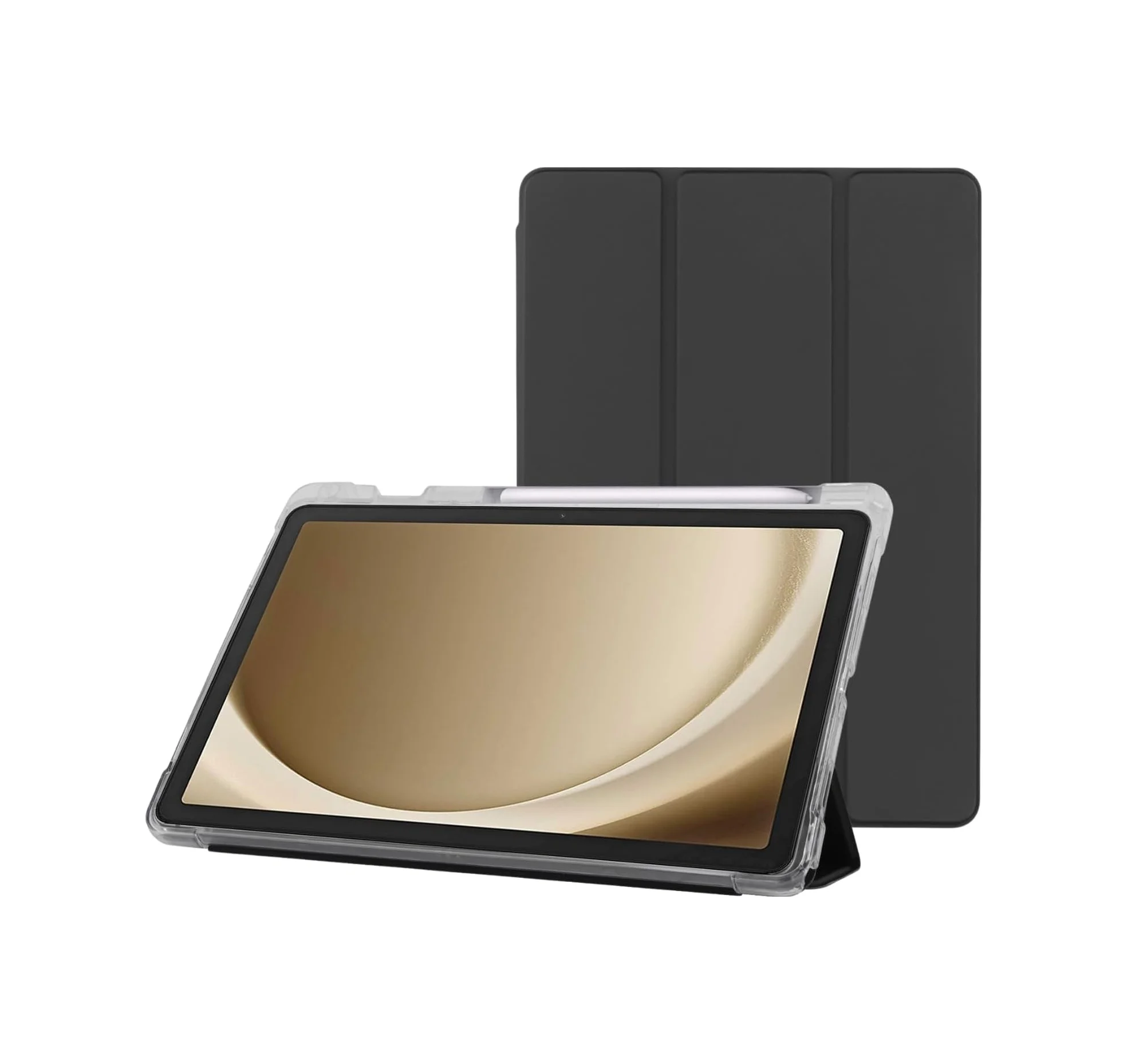 Lexroo Samsung Galaxy Tab A9+ Plus 11 İnç Uyumlu Smart Kılıf, S Pen Kalemlikli, Trifold, Esnek, Mat Diğer Lexroo Samsung Galaxy Tab A9+ Plus 11 İnç Uyumlu Smart Kılıf, S Pen Kalemlikli, Trifold, Esnek, Mat Diğer