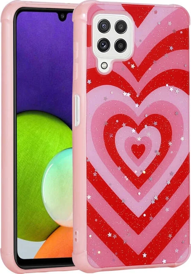 Lexroo Samsung Galaxy Uyumlu M32 Kılıf Simli Desenli Kamera Korumalı Parlak Popy Kılıf - Kalp Çok Renkli Lexroo Samsung Galaxy Uyumlu M32 Kılıf Simli Desenli Kamera Korumalı Parlak Popy Kılıf - Kalp Çok Renkli