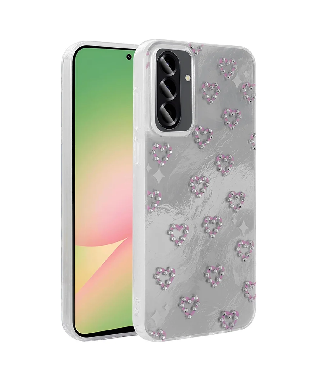 Lexroo Samsung Galaxy Uyumlu A56 Kılıf Kamera Korumalı Figürlü Ponti Silikon Kılıf - Beyaz Lexroo Samsung Galaxy Uyumlu A56 Kılıf Kamera Korumalı Figürlü Ponti Silikon Kılıf - Beyaz
