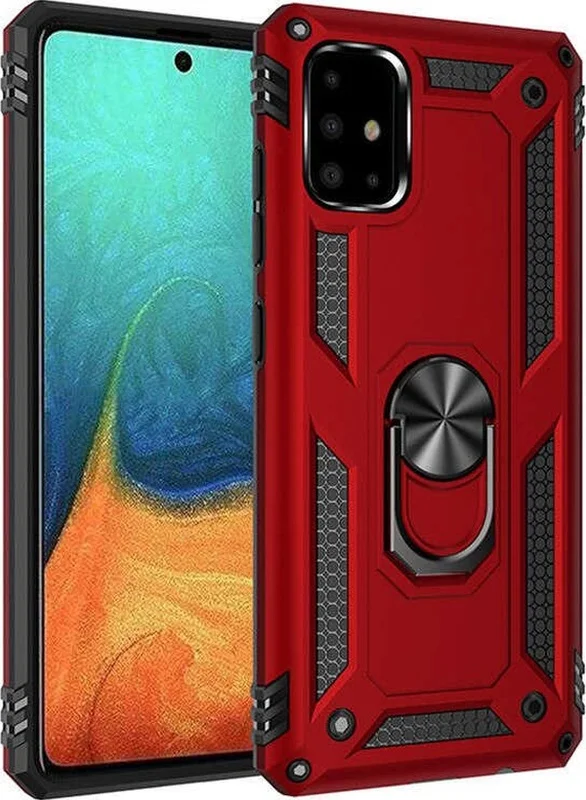 Lexroo Samsung Galaxy Uyumlu A71 Kılıf Vega Kılıf - Kırmızı Lexroo Samsung Galaxy Uyumlu A71 Kılıf Vega Kılıf - Kırmızı