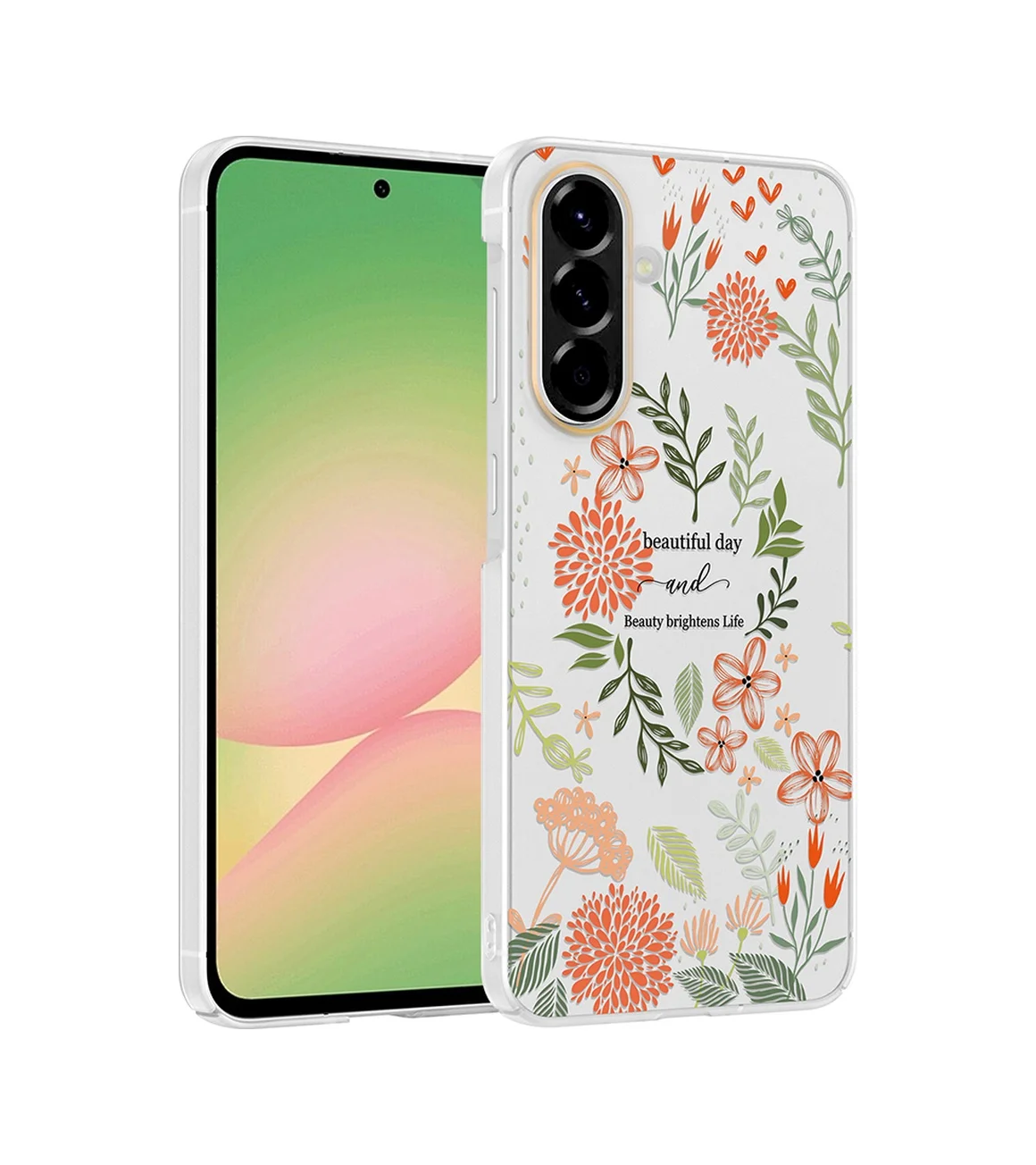 Lexroo Samsung Galaxy Uyumlu A56 Kılıf Kamera Korumalı Desenli Klip Kılıf - Beautiful Çok Renkli Lexroo Samsung Galaxy Uyumlu A56 Kılıf Kamera Korumalı Desenli Klip Kılıf - Beautiful Çok Renkli