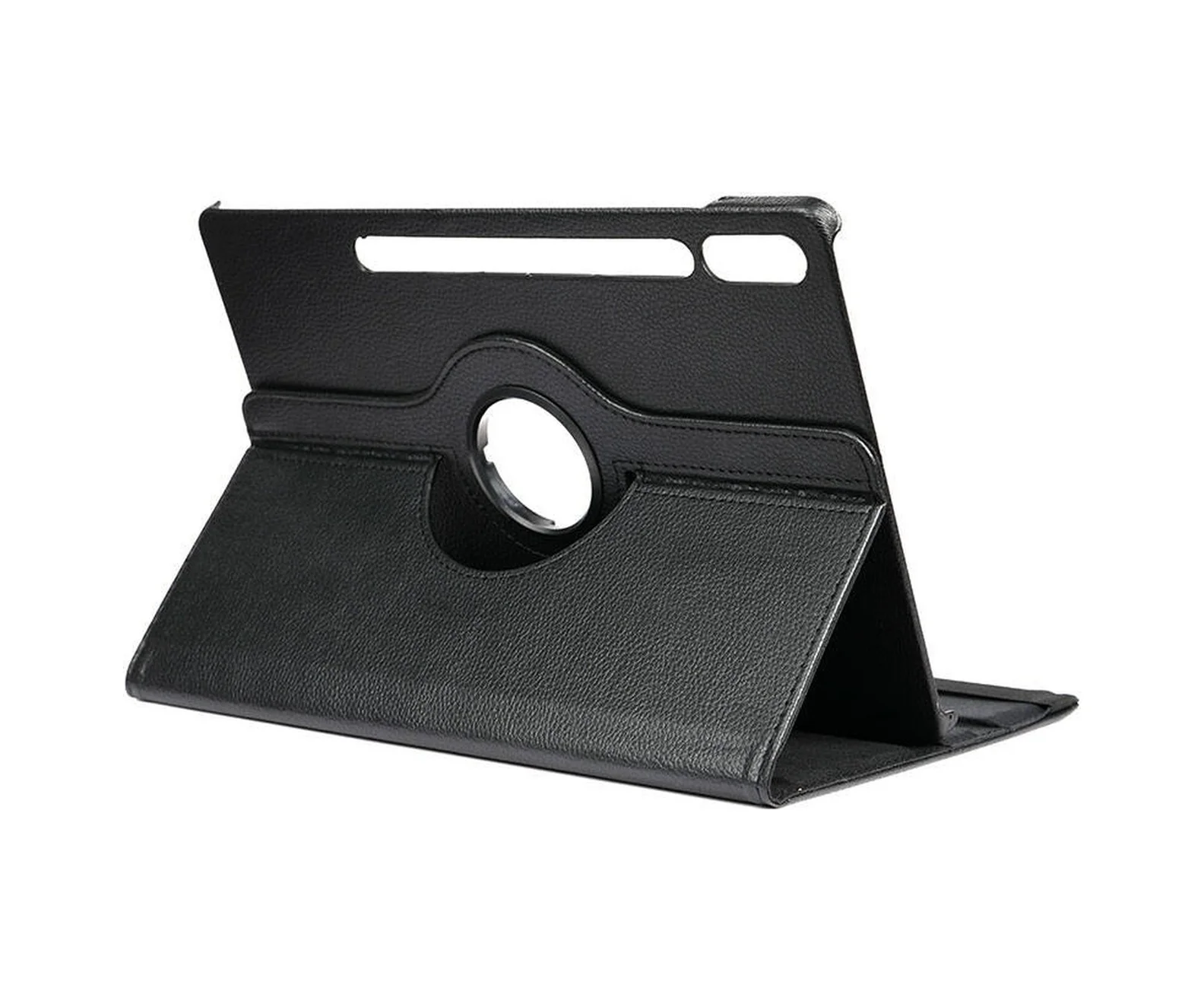 Lexroo Samsung Uyumlu Galaxy Tab S9 Fe Plus Dönebilen Standlı Kılıf - Siyah Lexroo Samsung Uyumlu Galaxy Tab S9 Fe Plus Dönebilen Standlı Kılıf - Siyah