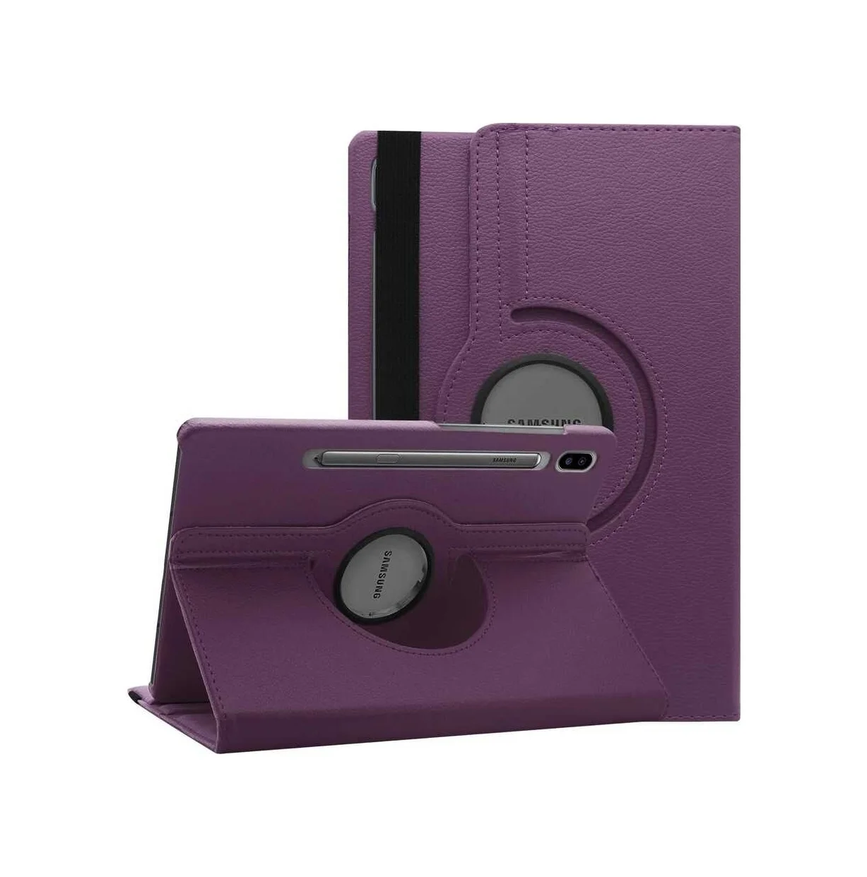 Lexroo Samsung Uyumlu Galaxy Tab S7 T870 Dönebilen Standlı Kılıf - Mor Lexroo Samsung Uyumlu Galaxy Tab S7 T870 Dönebilen Standlı Kılıf - Mor