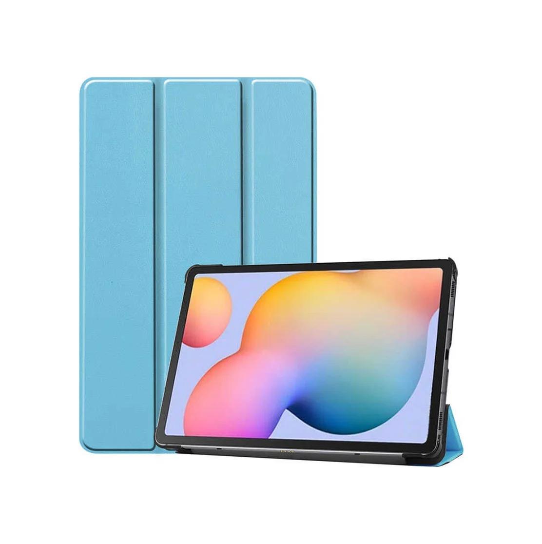Lexroo Samsung Uyumlu Galaxy Tab S7 Fe Lte T737-t736-t733-t730 Smart Cover Standlı 1-1 Kılıf - Mavi Lexroo Samsung Uyumlu Galaxy Tab S7 Fe Lte T737-t736-t733-t730 Smart Cover Standlı 1-1 Kılıf - Mavi