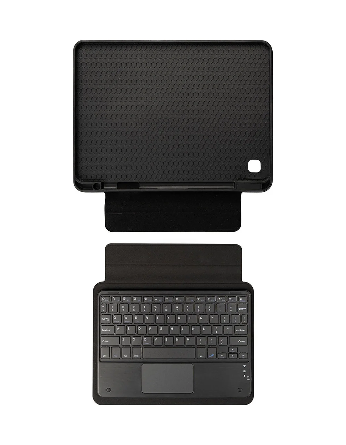 Lexroo Samsung Uyumlu Galaxy Tab A 8.0 Border Keyboard Bluetooh Bağlantılı Standlı Klavyeli Tablet Kılıfı - Siyah Lexroo Samsung Uyumlu Galaxy Tab A 8.0 Border Keyboard Bluetooh Bağlantılı Standlı Klavyeli Tablet Kılıfı - Siyah