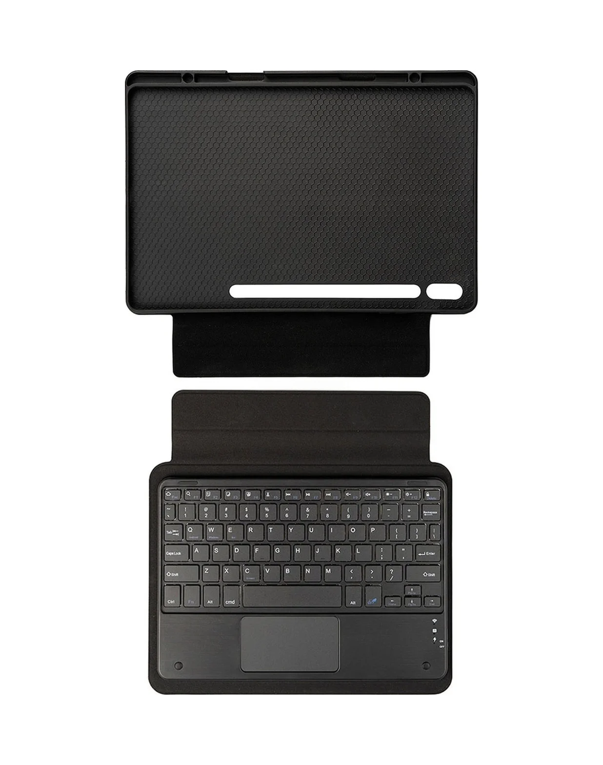 Lexroo Samsung Uyumlu Galaxy Tab S7 Fe Lte Border Keyboard Bluetooh Bağlantılı Standlı Klavyeli Tablet - Siyah Lexroo Samsung Uyumlu Galaxy Tab S7 Fe Lte Border Keyboard Bluetooh Bağlantılı Standlı Klavyeli Tablet - Siyah