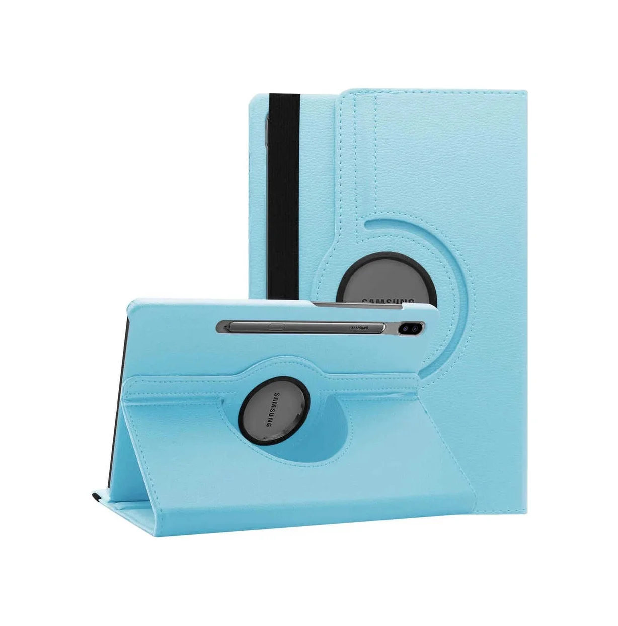 Lexroo Samsung Uyumlu Galaxy Tab S7 Fe Lte T737-t736-t733-t730 Dönebilen Standlı Kılıf - Mavi Lexroo Samsung Uyumlu Galaxy Tab S7 Fe Lte T737-t736-t733-t730 Dönebilen Standlı Kılıf - Mavi
