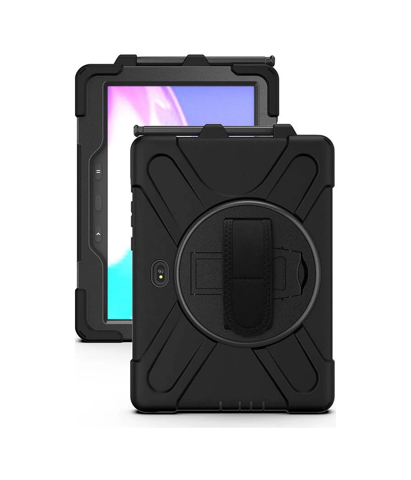 Lexroo Samsung Uyumlu Galaxy Tab Active Pro 10.1 T540 Defender Tablet Silikon - Siyah Lexroo Samsung Uyumlu Galaxy Tab Active Pro 10.1 T540 Defender Tablet Silikon - Siyah
