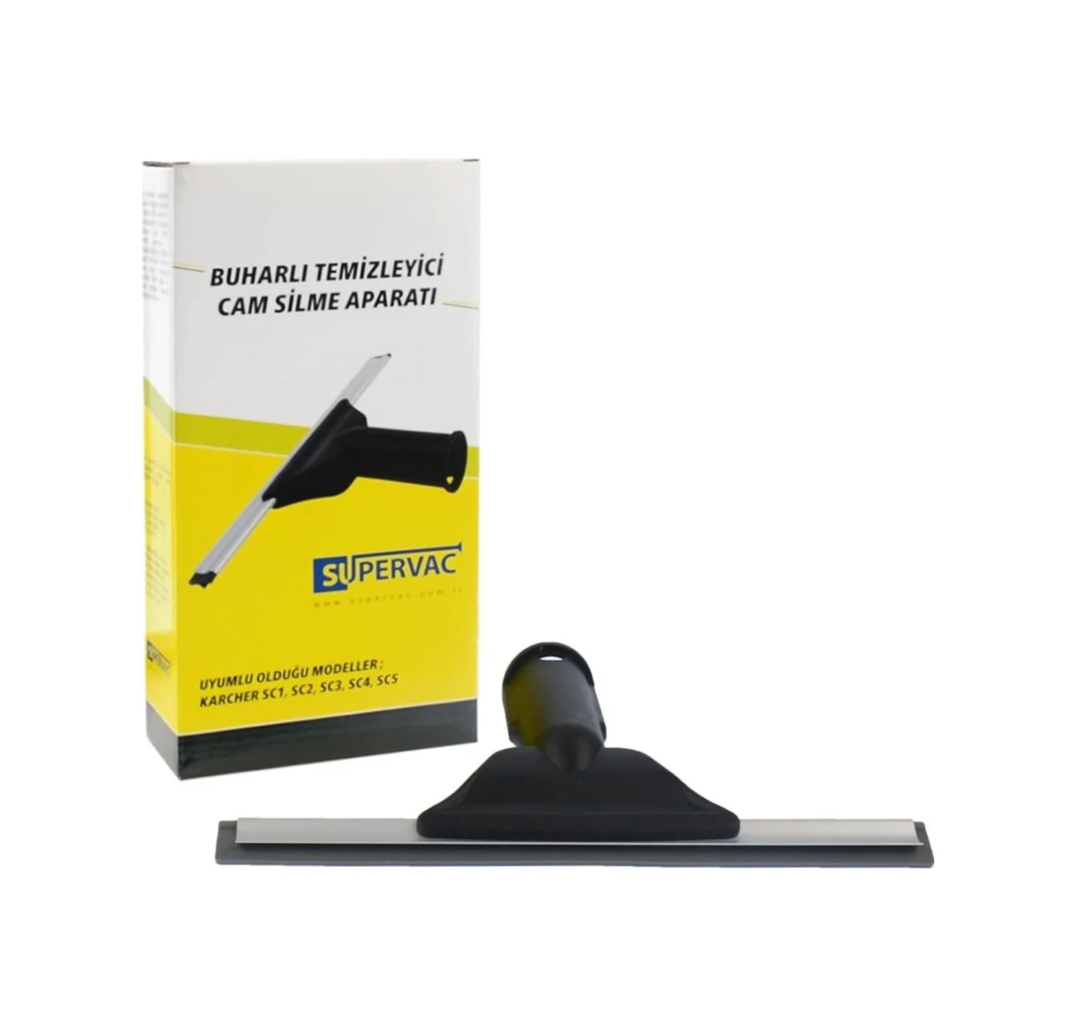 Lexroo Sc Serisi Buharlı Temizleyiciler İçin Cam Temizleme Aparatı Lastik Silici, Karcher İle Uyumlu Lexroo Sc Serisi Buharlı Temizleyiciler İçin Cam Temizleme Aparatı Lastik Silici, Karcher İle Uyumlu