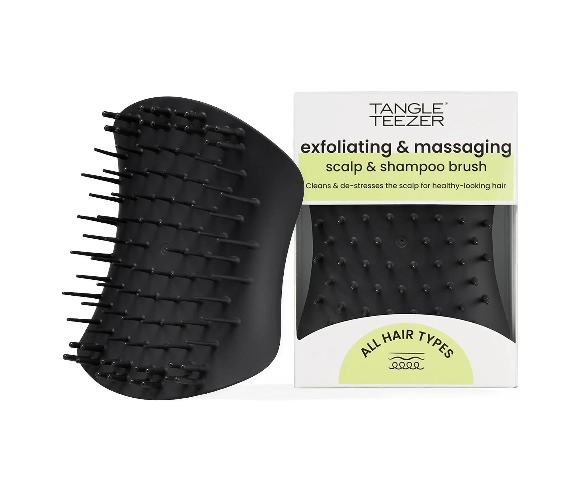 Lexroo Scalp Brush Black Masaj & Saç Fırçası-tarak Islak Kullanım Lexroo Scalp Brush Black Masaj & Saç Fırçası-tarak Islak Kullanım