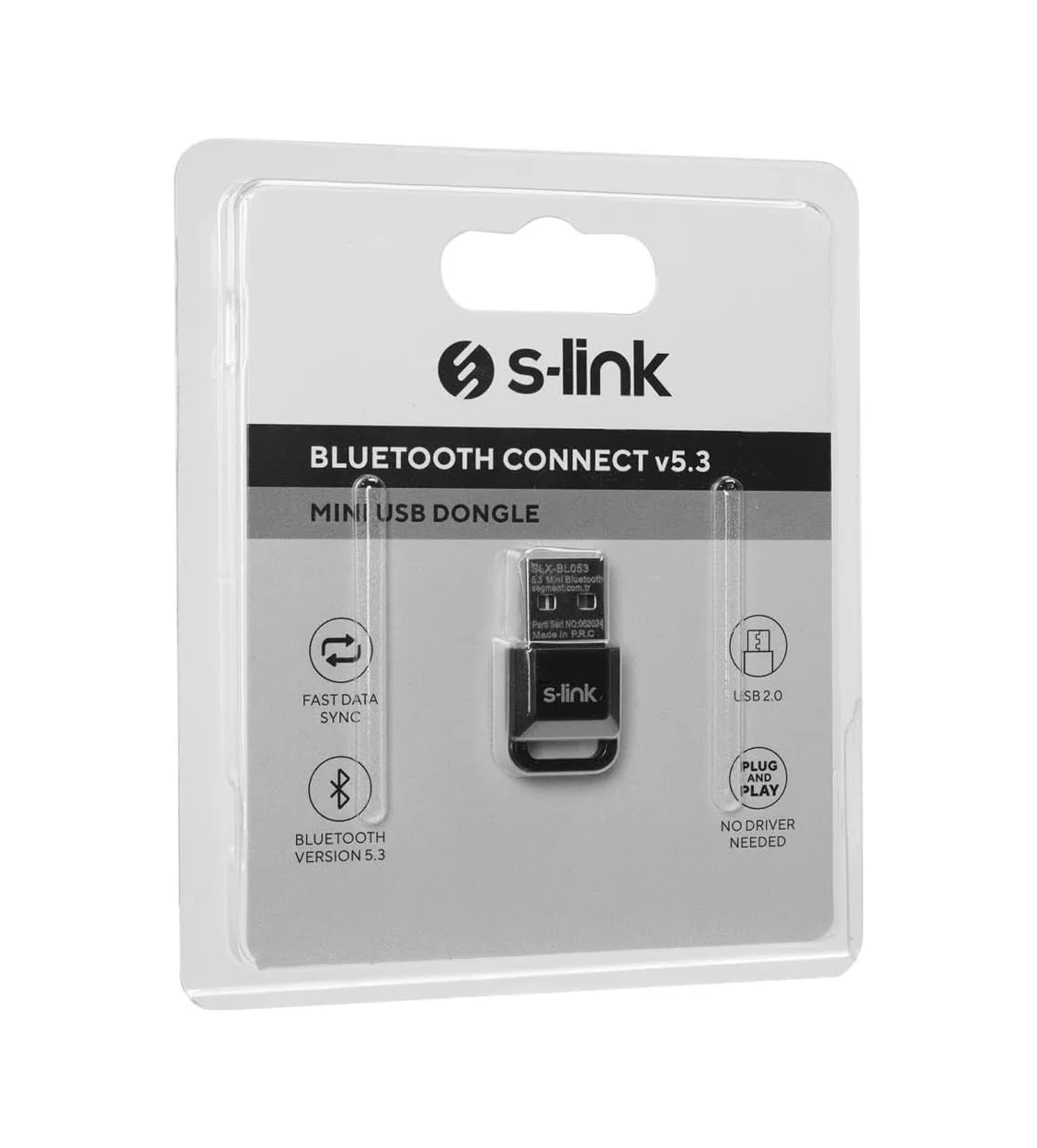 Lexroo Slx-bl053 Bluetooth 5.3 Alıcı, Mini Dongle Usb Adaptör, Win7/8/10/11 Tak Çalıştır Lexroo Slx-bl053 Bluetooth 5.3 Alıcı, Mini Dongle Usb Adaptör, Win7/8/10/11 Tak Çalıştır