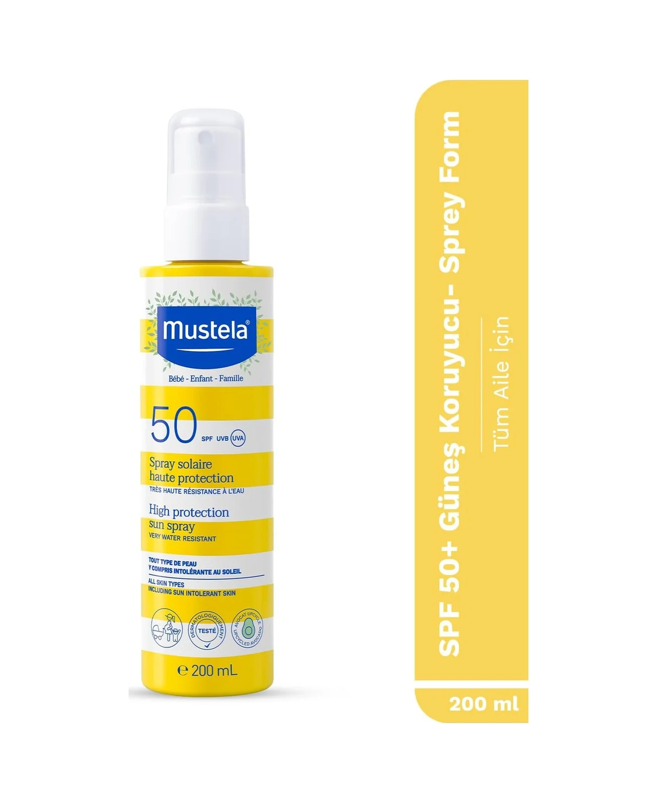 Lexroo Spf 50+ Yüksek Koruma Yüz Vücut Güneş Sprey Suya Dayanıklı Tüm Ciltler Ve Aile İçin 200 Ml Lexroo Spf 50+ Yüksek Koruma Yüz Vücut Güneş Sprey Suya Dayanıklı Tüm Ciltler Ve Aile İçin 200 Ml