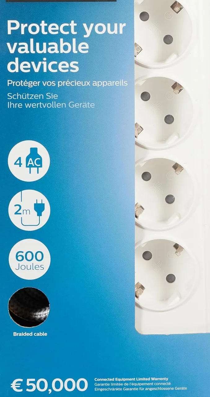 Lexroo Spn7040wa Akım Korumalı Priz 4'lü 600j 2m 3680w 16a Diğer Lexroo Spn7040wa Akım Korumalı Priz 4'lü 600j 2m 3680w 16a Diğer