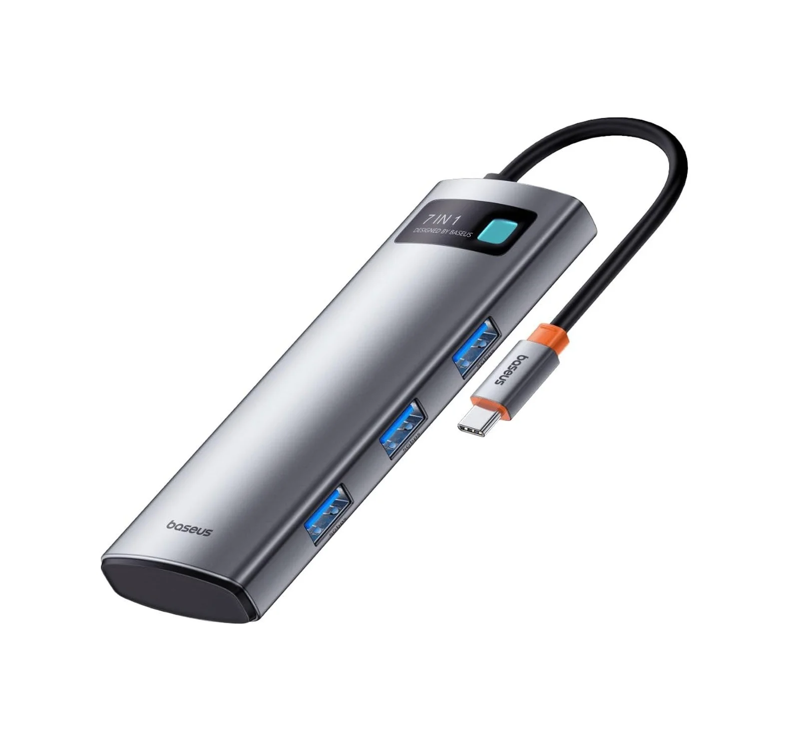 Lexroo Starjoy 7 İn 1 Multifonksiyonel Hub Adaptör-uzay Gri Lexroo Starjoy 7 İn 1 Multifonksiyonel Hub Adaptör-uzay Gri