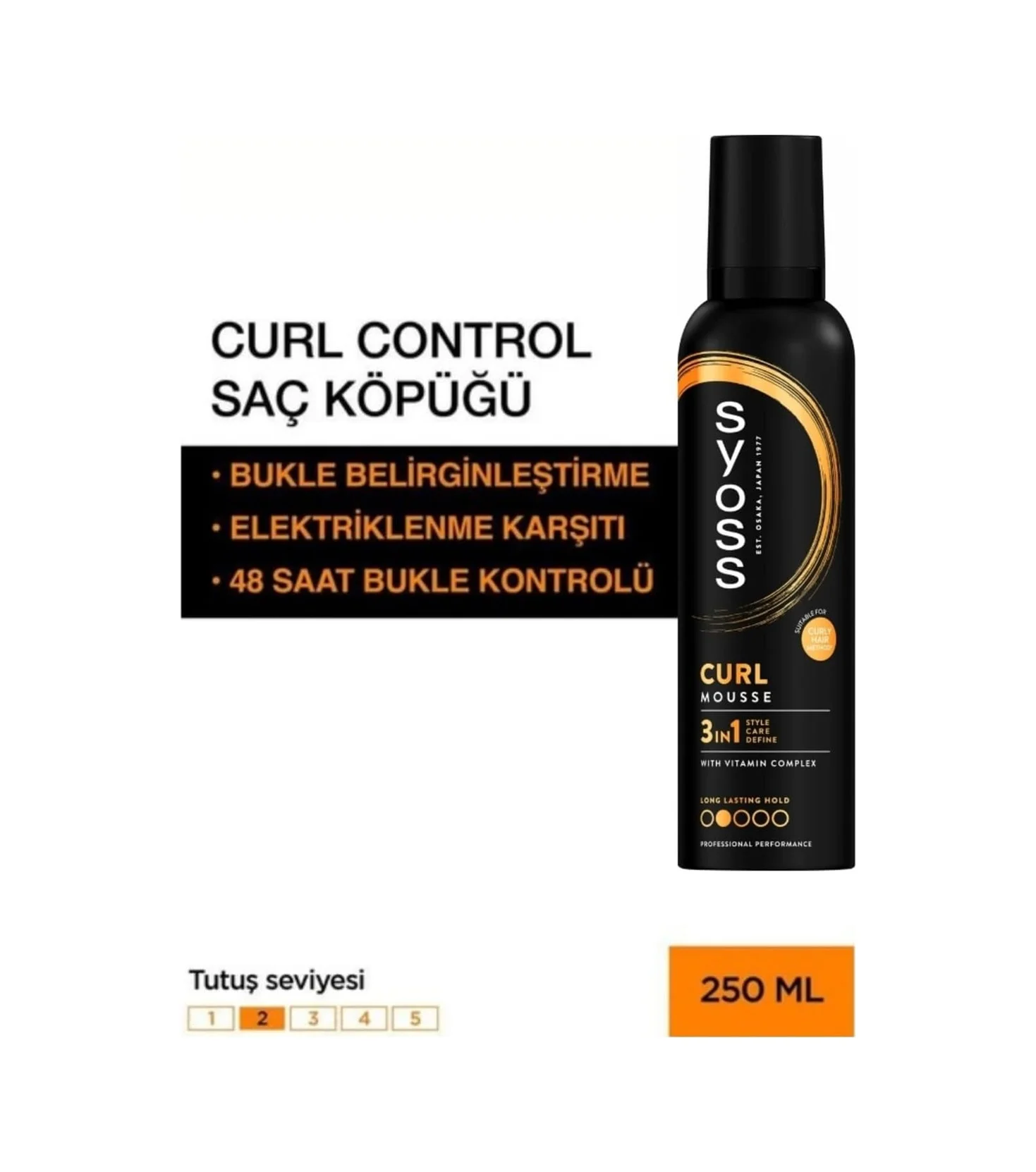 Lexroo Styling Curl Control- Bukle Belirginleştirici Köpük, 250 Ml Lexroo Styling Curl Control- Bukle Belirginleştirici Köpük, 250 Ml