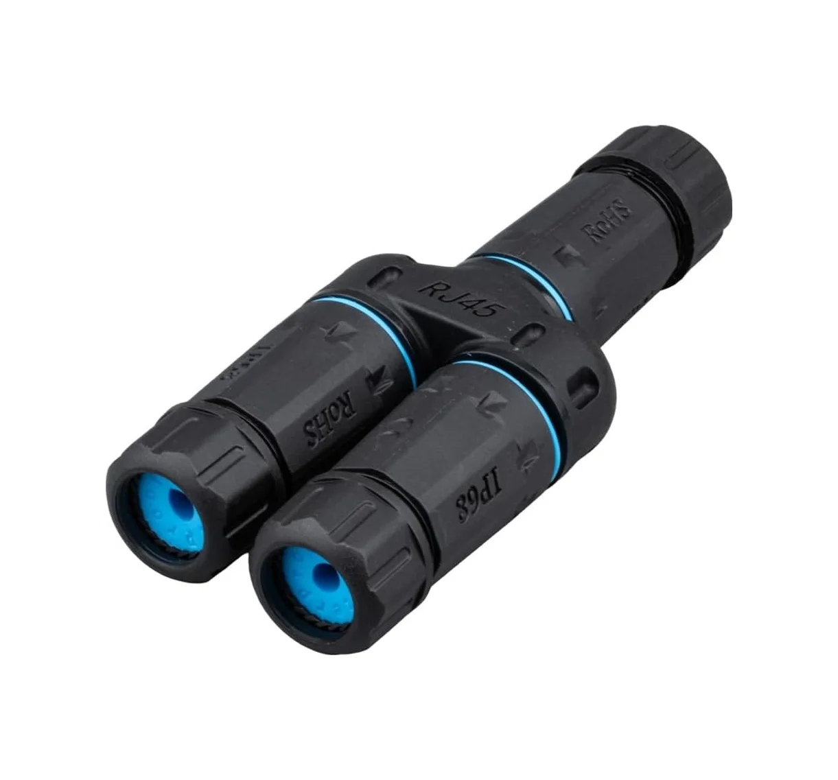 Lexroo Su Geçirmez Ip68 Korumalı 1/2 Splitter Dişi + 2xdişi Rj45 Ethernet Konnektör Soketleri Lexroo Su Geçirmez Ip68 Korumalı 1/2 Splitter Dişi + 2xdişi Rj45 Ethernet Konnektör Soketleri