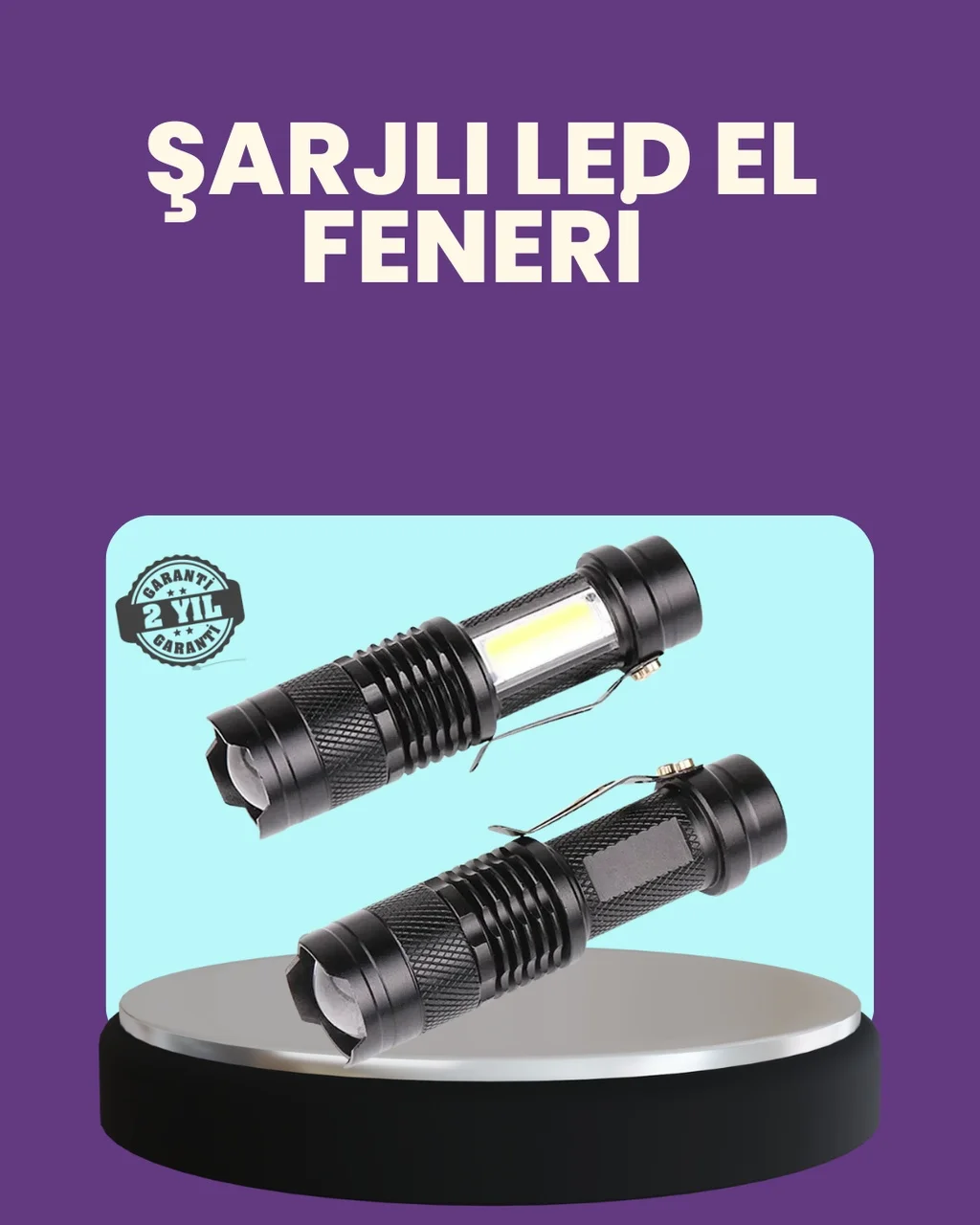 Lexroo Suya Dayanıklı 4 Modlu Mini Led El Feneri Lexroo Suya Dayanıklı 4 Modlu Mini Led El Feneri