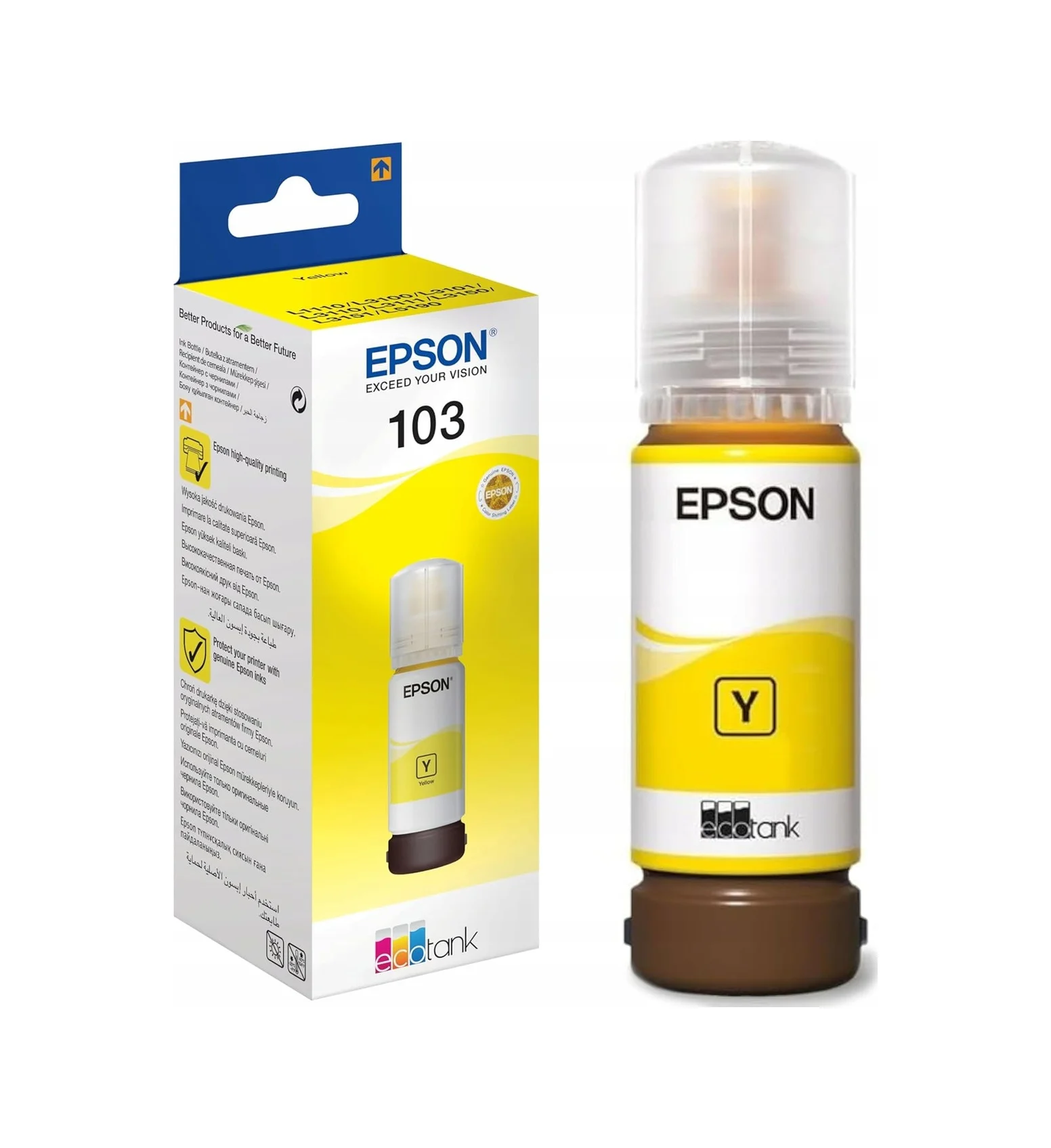 Lexroo T00s44a Sarı 103 70ml L3110/l3150 Mürekkep Kartuş Lexroo T00s44a Sarı 103 70ml L3110/l3150 Mürekkep Kartuş