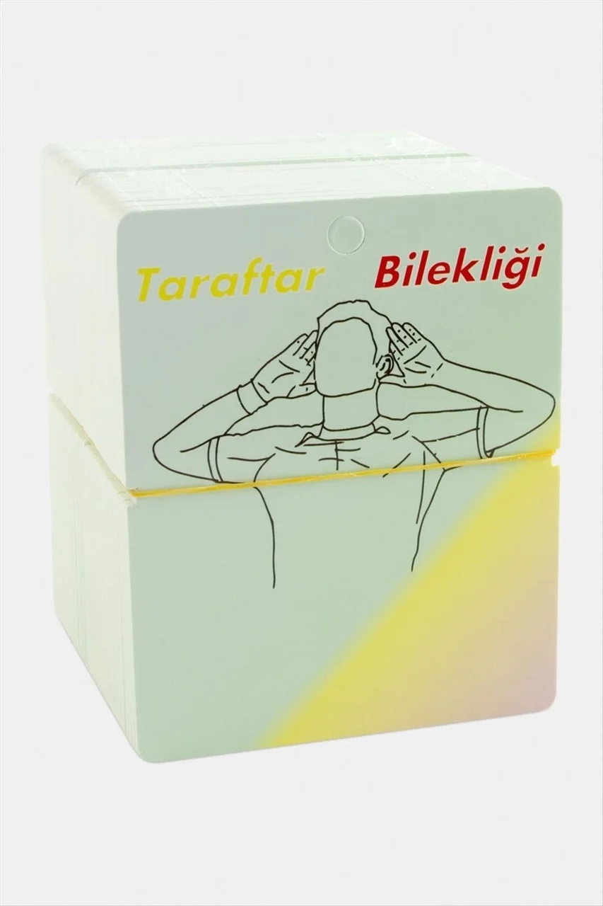 Lexroo Taraftar Bileklik Kartı - Sarı Lexroo Taraftar Bileklik Kartı - Sarı