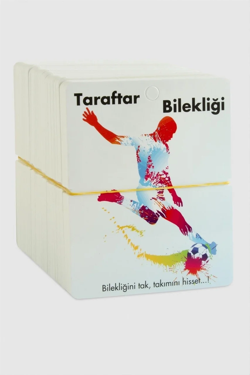 Lexroo Taraftar Bileklik Kartı - Beyaz Lexroo Taraftar Bileklik Kartı - Beyaz