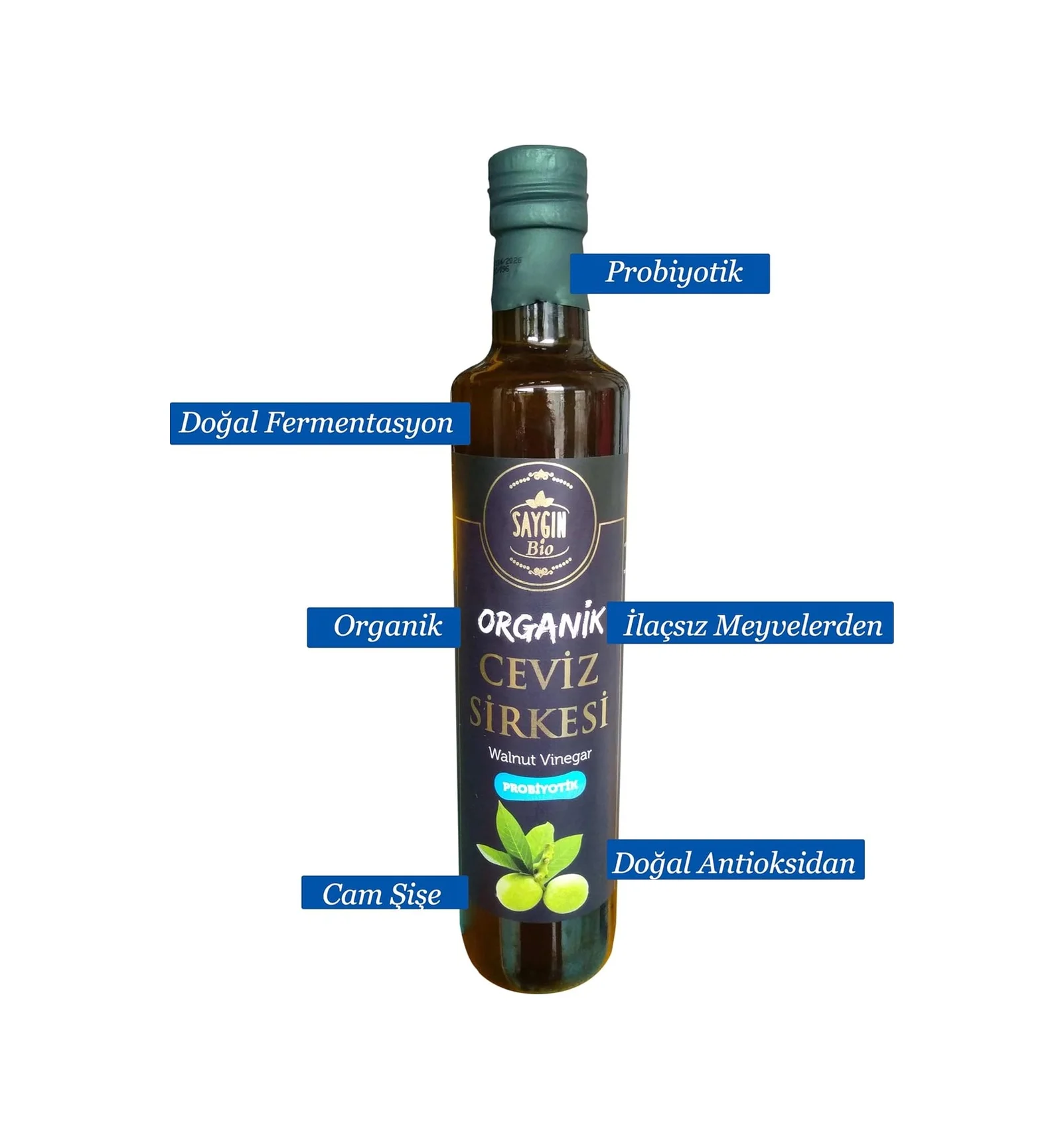 Lexroo Tarihi Lezzetler Organik Ceviz Sirkesi Cam Şişe 500 Ml Lexroo Tarihi Lezzetler Organik Ceviz Sirkesi Cam Şişe 500 Ml