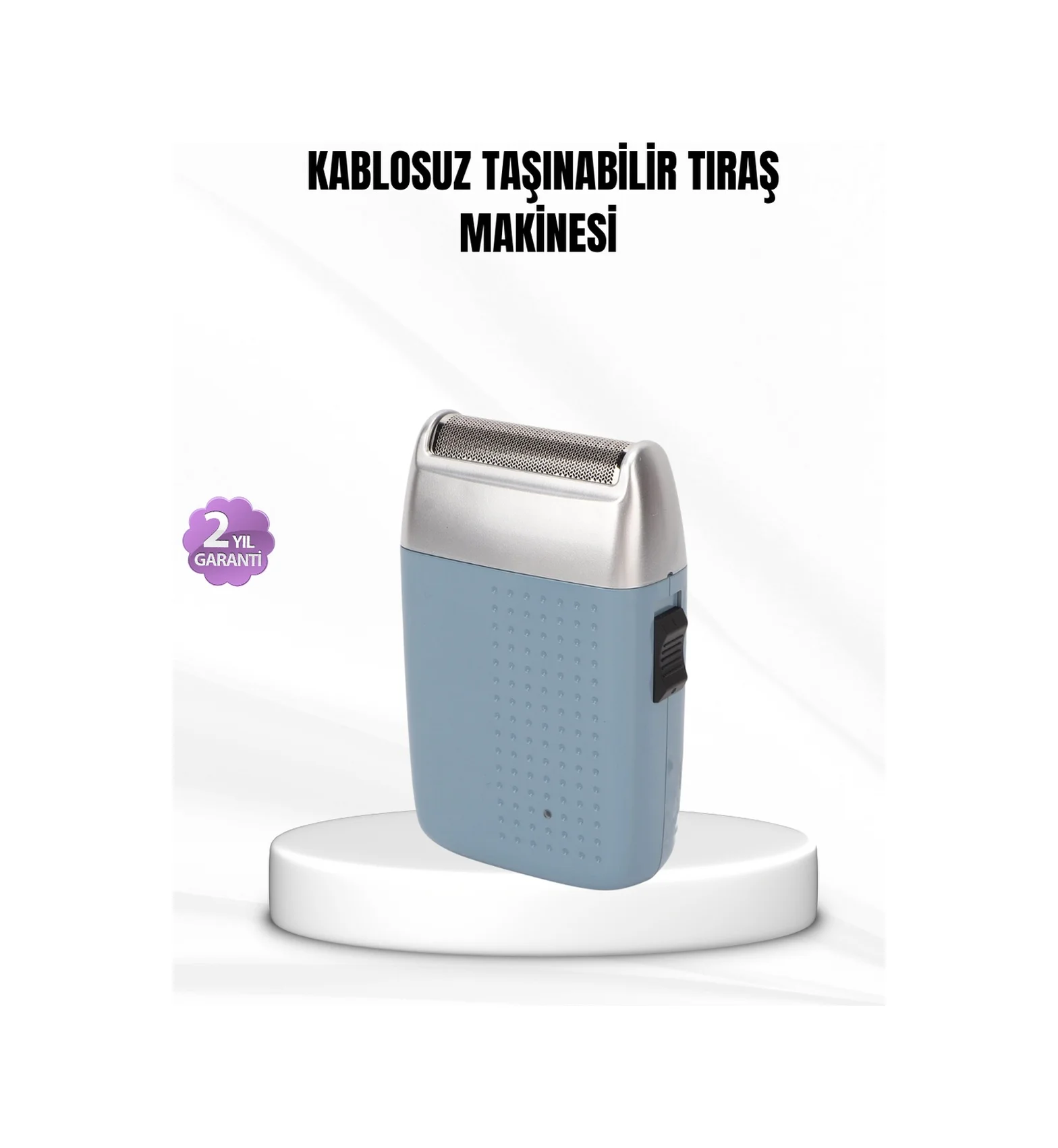 Lexroo Taşınabilir Şarjlı Tıraş Makinesi Kuru Kullanım, Özel Sakal Başlıkları 1 - 2 Saat Lexroo Taşınabilir Şarjlı Tıraş Makinesi Kuru Kullanım, Özel Sakal Başlıkları 1 - 2 Saat