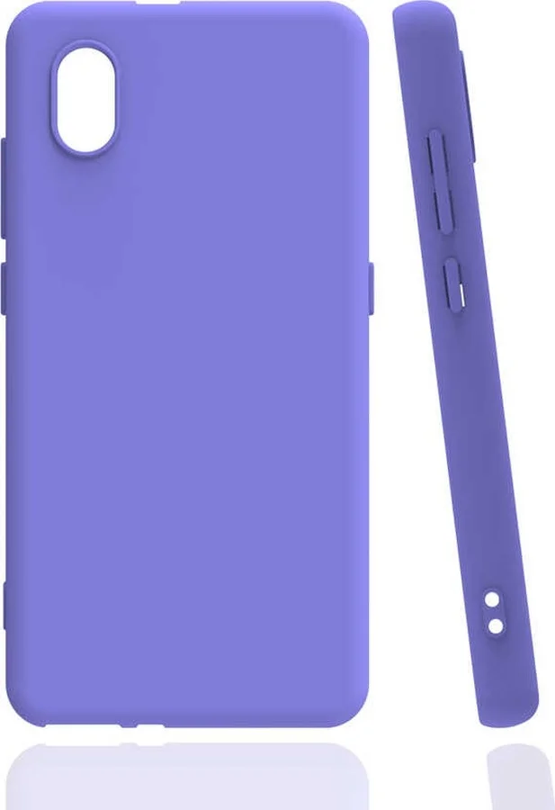 Lexroo Tcl L7 Kılıf Biye Silikon - Lila Lexroo Tcl L7 Kılıf Biye Silikon - Lila
