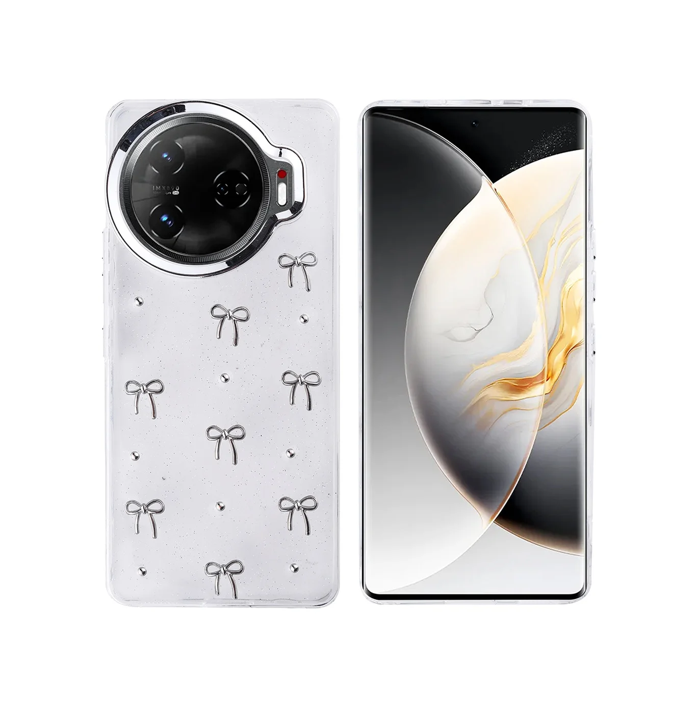 Lexroo Tecno Camon 30 Pro 5g Kılıf Airbag Tasarımlı Simli Şeffaf Kutup Kılıf - Fiyonk Lexroo Tecno Camon 30 Pro 5g Kılıf Airbag Tasarımlı Simli Şeffaf Kutup Kılıf - Fiyonk