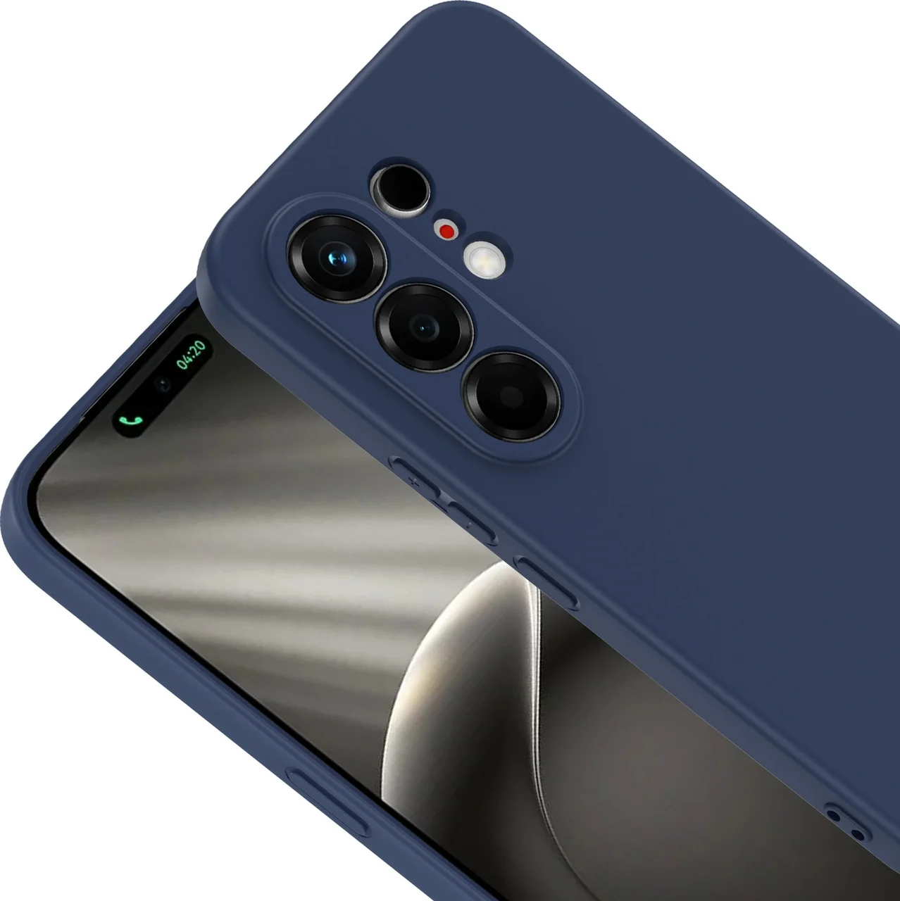 Lexroo Tecno Camon 50 Kılıf Mara Lansman Kılıf - Lacivert Lexroo Tecno Camon 50 Kılıf Mara Lansman Kılıf - Lacivert