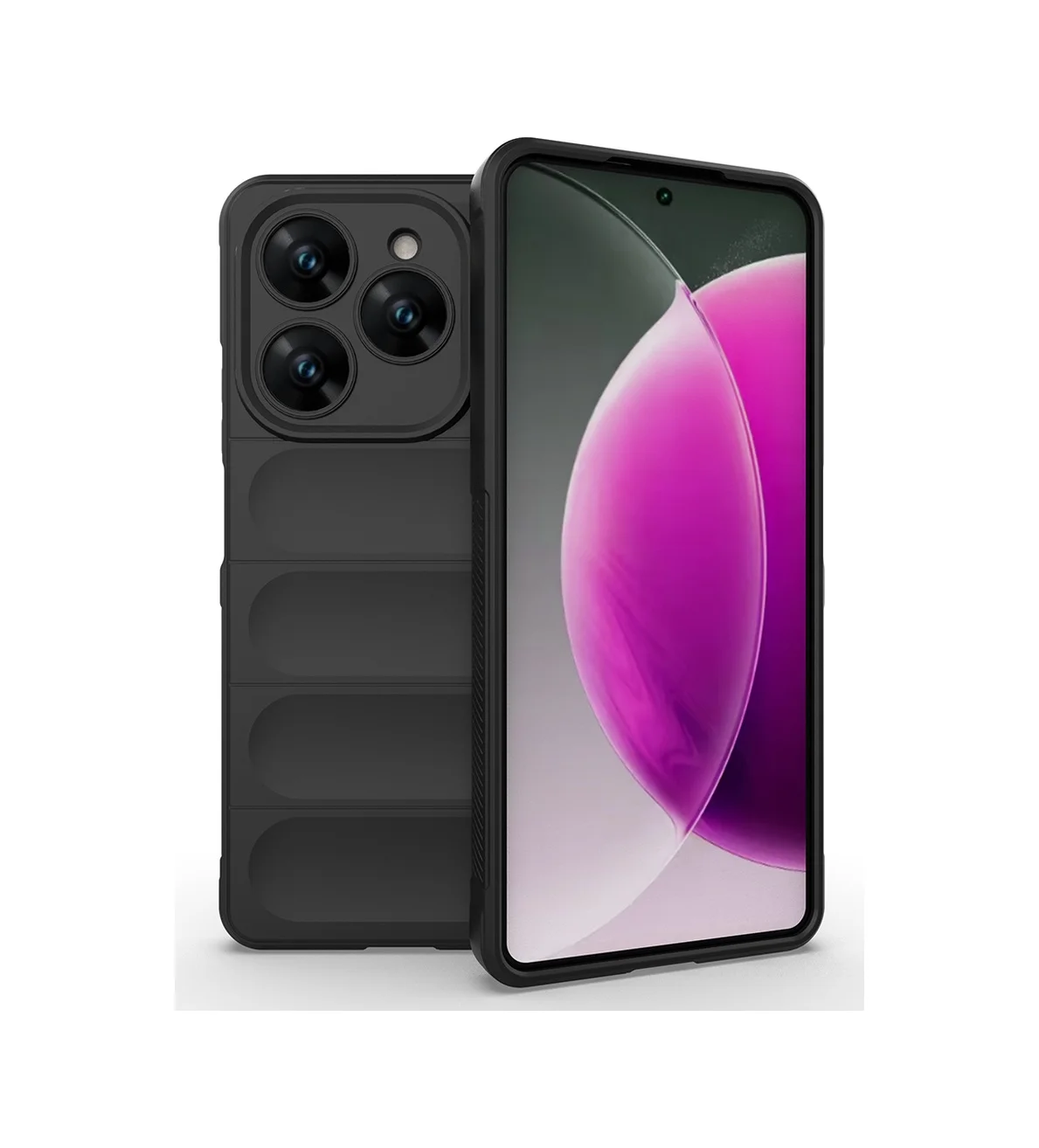 Lexroo Tecno Spark 20 Pro 4g Kılıf Esnek Tpu Oyuklu Arka Yüzey Tasarımlı Etnik Silikon Kılıf - Siyah Lexroo Tecno Spark 20 Pro 4g Kılıf Esnek Tpu Oyuklu Arka Yüzey Tasarımlı Etnik Silikon Kılıf - Siyah