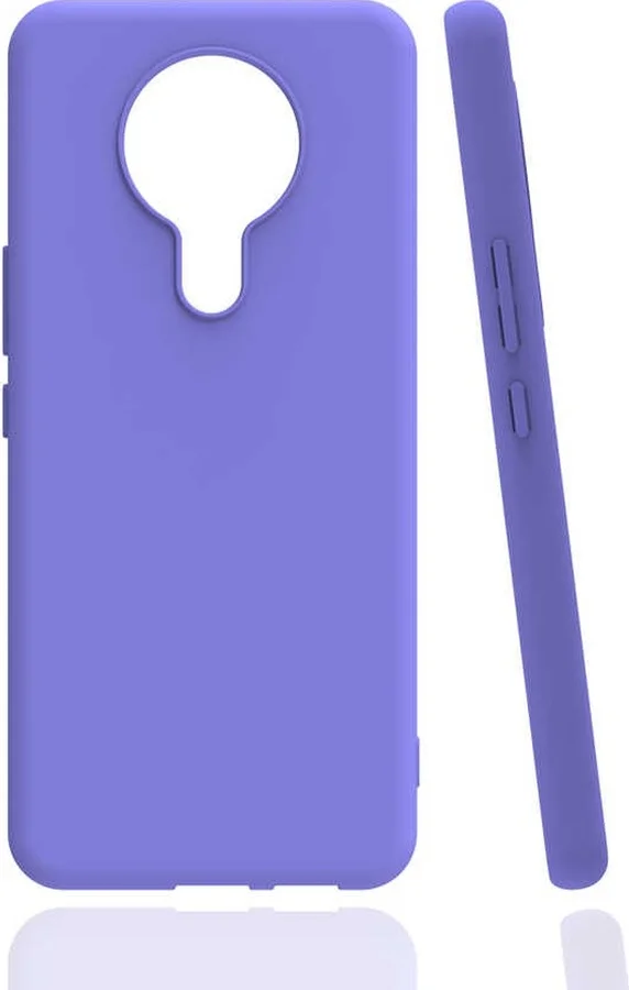 Lexroo Tecno Spark 6 Kılıf Biye Silikon - Lila Lexroo Tecno Spark 6 Kılıf Biye Silikon - Lila