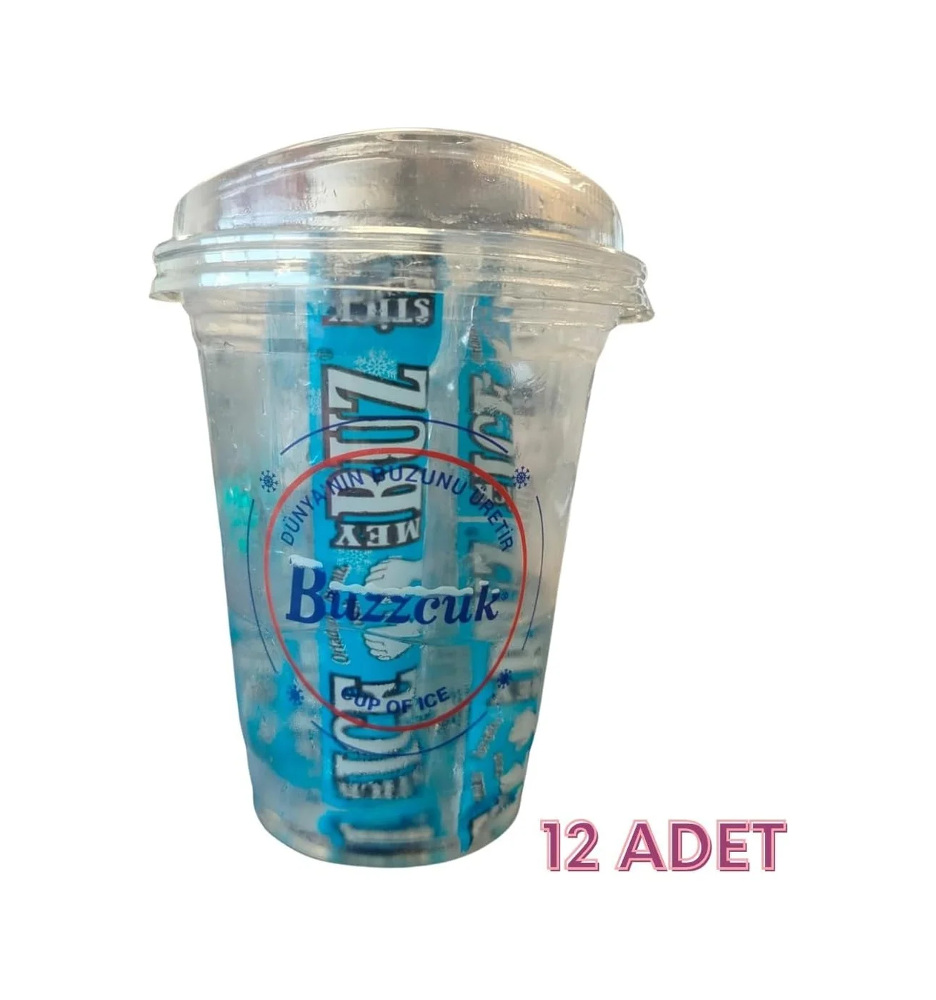 Lexroo Tekrar Kullanılabilir Buz Çubuklu Soğutucu Bardak Çok Renkli Lexroo Tekrar Kullanılabilir Buz Çubuklu Soğutucu Bardak Çok Renkli