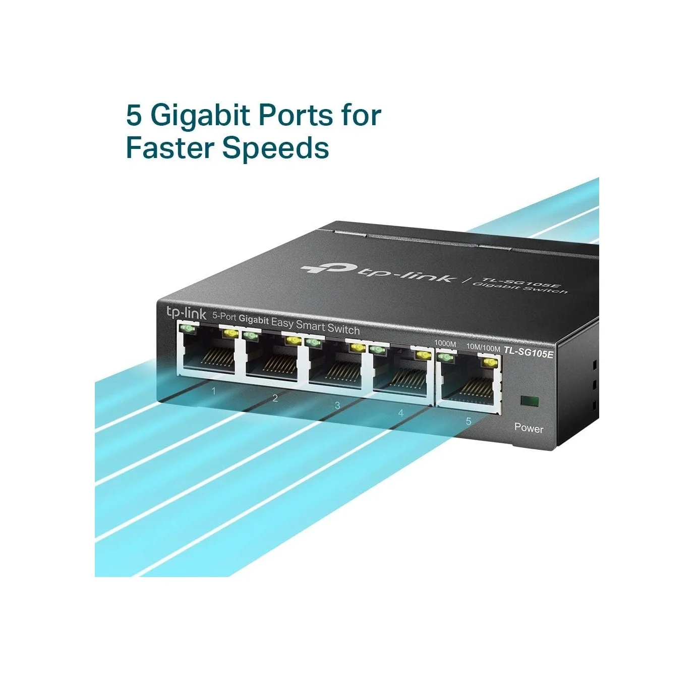 Lexroo Tl-sg105e, 5-portlu Gigabit Easy Smart Switch Lexroo Tl-sg105e, 5-portlu Gigabit Easy Smart Switch