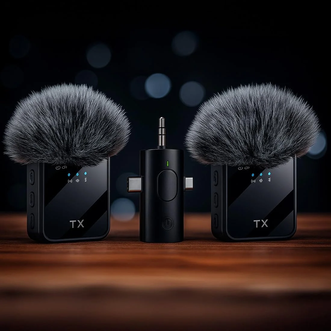 Lexroo Torima F11-2 Type-c + Lightning + Aux 2li 3in1 Kablosuz Yaka Mikrofonu Lexroo Torima F11-2 Type-c + Lightning + Aux 2li 3in1 Kablosuz Yaka Mikrofonu