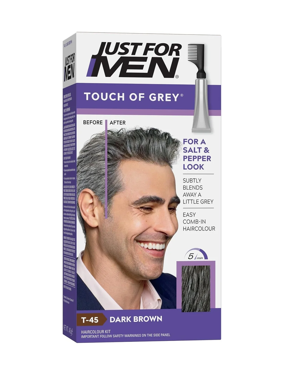 Lexroo Touch Of Grey Koyu Kahve Saç Boyası Lexroo Touch Of Grey Koyu Kahve Saç Boyası