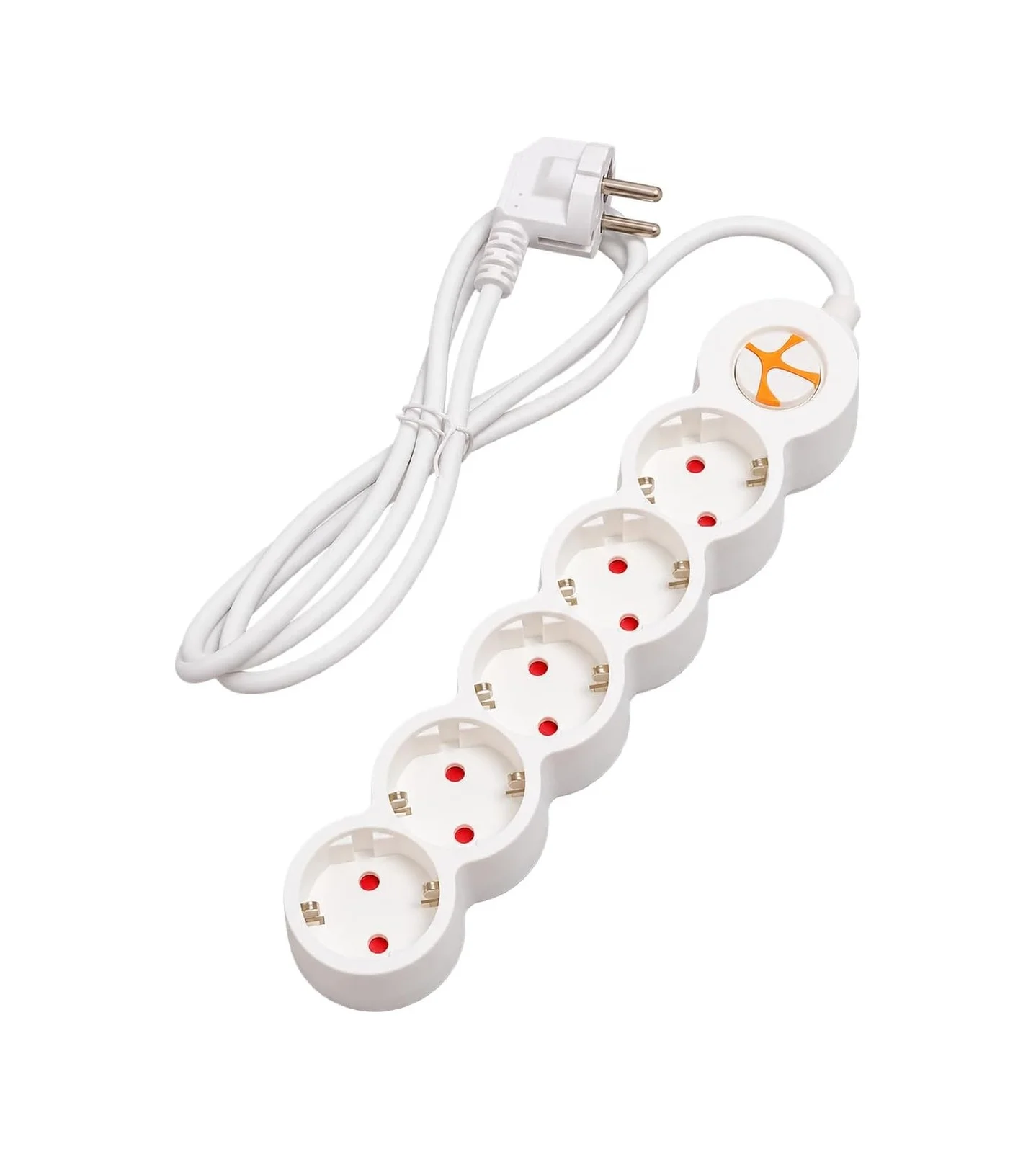 Lexroo Tunçmatik Powerstrip 5 Beşli Anahtarlı Grup Priz 1.5m Diğer Lexroo Tunçmatik Powerstrip 5 Beşli Anahtarlı Grup Priz 1.5m Diğer