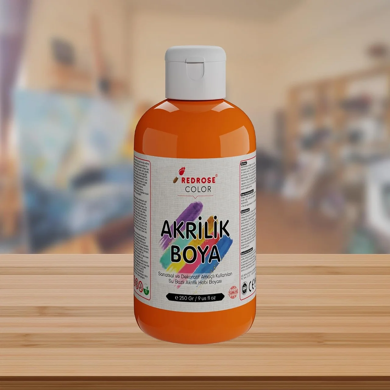 Lexroo Turuncu Akrilik Boya 250gr Lexroo Turuncu Akrilik Boya 250gr