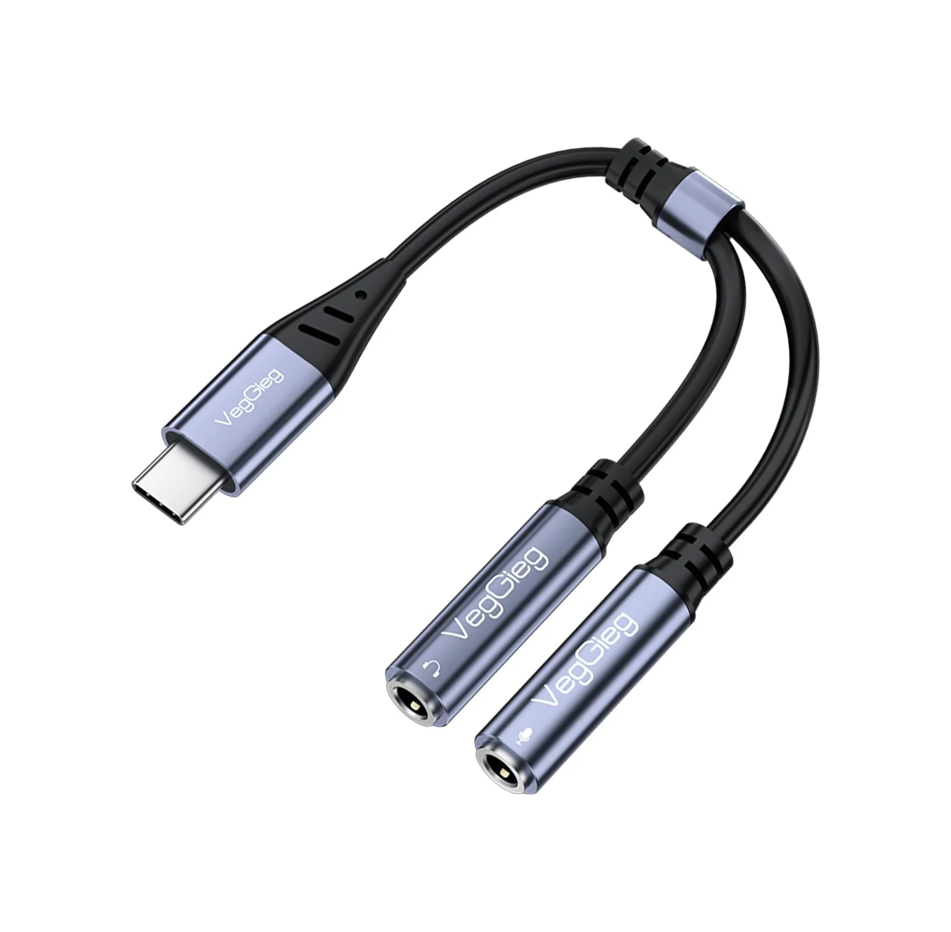 Lexroo Type-c To 3.5mm Aux Ve Mikrofon Dönüştürücü Adaptör Dac Chip Hifi Ses Kartı Lexroo Type-c To 3.5mm Aux Ve Mikrofon Dönüştürücü Adaptör Dac Chip Hifi Ses Kartı