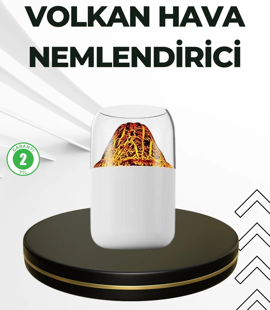 Lexroo Usb Şarjlı Volkanik Tasarımlı Buhar Makinesi Lexroo Usb Şarjlı Volkanik Tasarımlı Buhar Makinesi