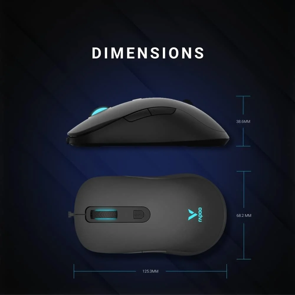 Lexroo V16rgb Optıcal Gamıng Mouse Black Lexroo V16rgb Optıcal Gamıng Mouse Black