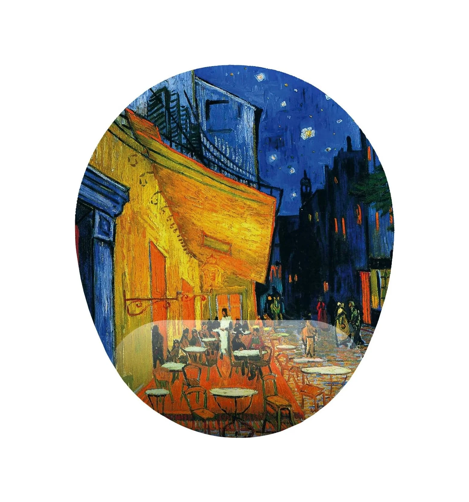 Lexroo Van Gogh Cafe De Terrace Bilek Destekli Mouse Pad Standart Lexroo Van Gogh Cafe De Terrace Bilek Destekli Mouse Pad Standart