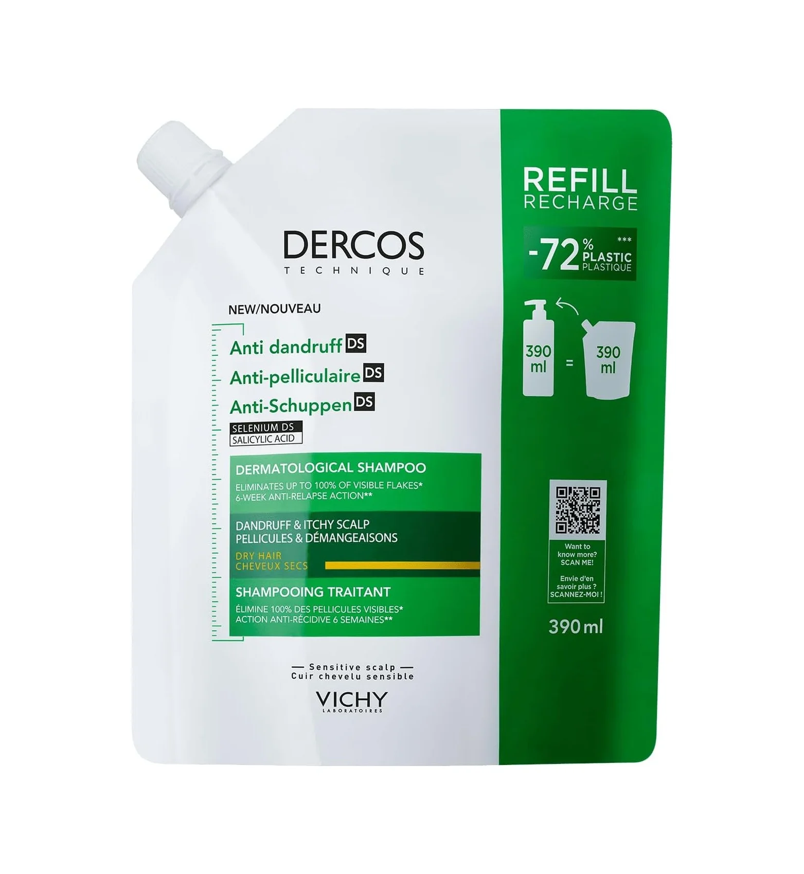 Lexroo Vıchy Dercos Anti Dandruff Kuru Saçlar İçin Kepek Karşıtı Bakım Şampuanı Yeniden Dolum Lexroo Vıchy Dercos Anti Dandruff Kuru Saçlar İçin Kepek Karşıtı Bakım Şampuanı Yeniden Dolum