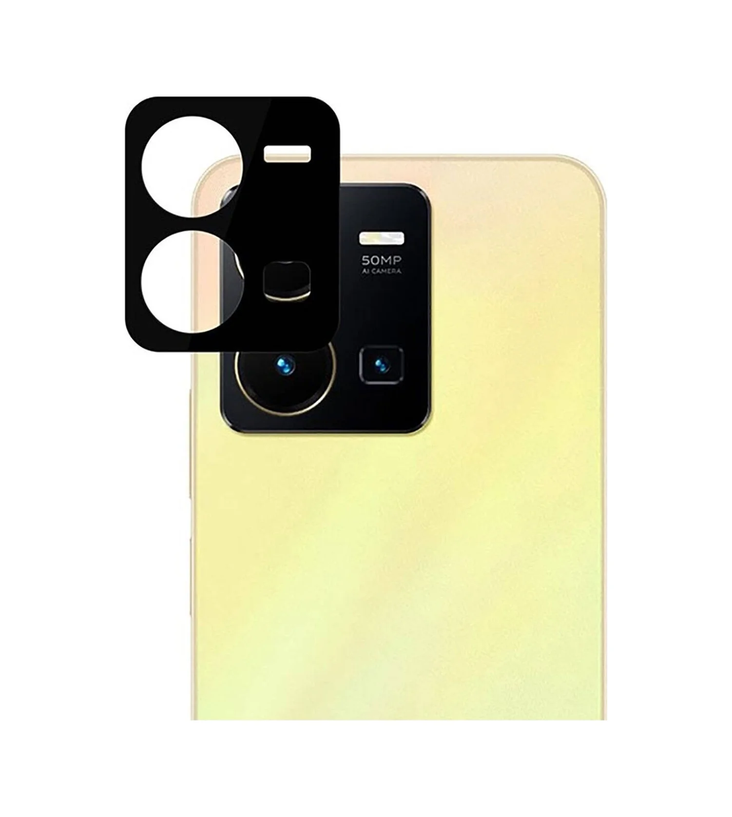 Lexroo Vivo Y35s 3d Kamera Camı - Siyah Lexroo Vivo Y35s 3d Kamera Camı - Siyah