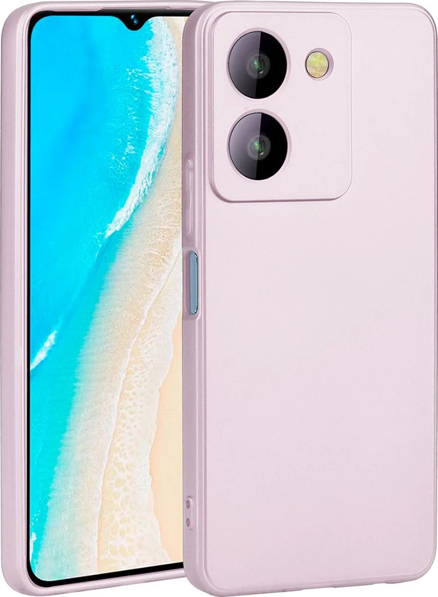 Lexroo Vivo Y36 4g Kılıf Premier Silikon Kılıf - Rose Gold Lexroo Vivo Y36 4g Kılıf Premier Silikon Kılıf - Rose Gold