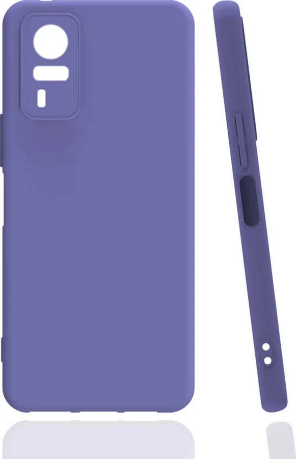 Lexroo Vivo Y51 Kılıf Biye Silikon - Lila Lexroo Vivo Y51 Kılıf Biye Silikon - Lila