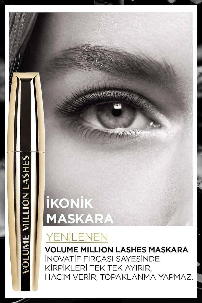Lexroo Volume Million Lashes Maskara Siyah Lexroo Volume Million Lashes Maskara Siyah